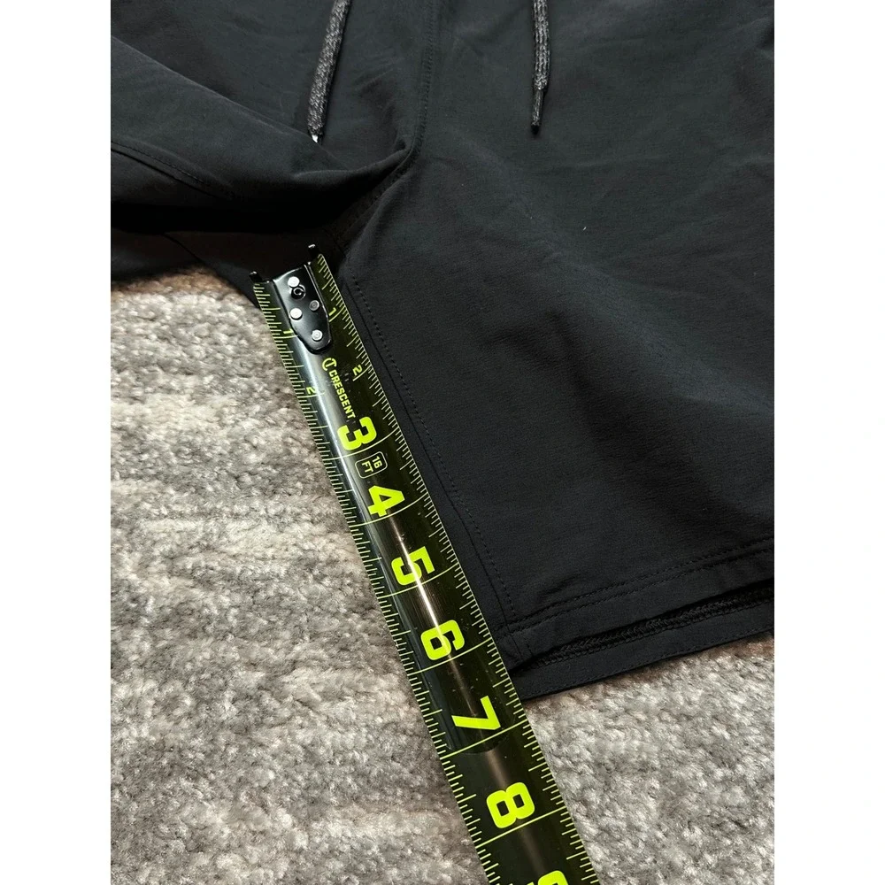 Allbirds‎ Natural Run Short Men XXL Black Merino Wool Blend Drawstring Athletic
